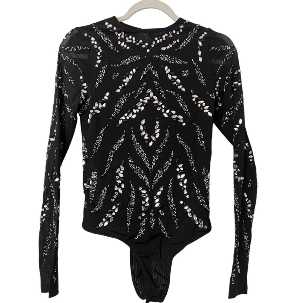 NWT ASOS Jewel Embellished Bodysuit Size 0